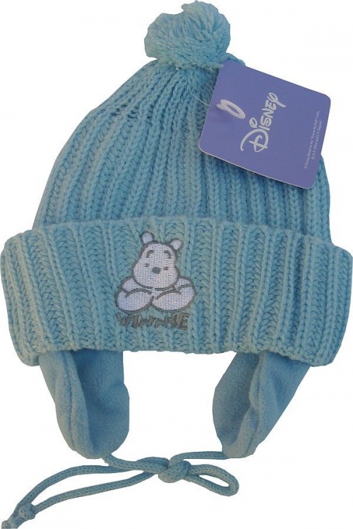 

Czapka Nauszniki Polar Kubuś Niebieska roz. 44-48