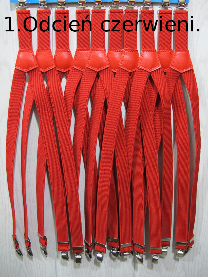 SZELKI do spodni dziecięce - MAŁE - dużo kolorów. Rodzaj szelki