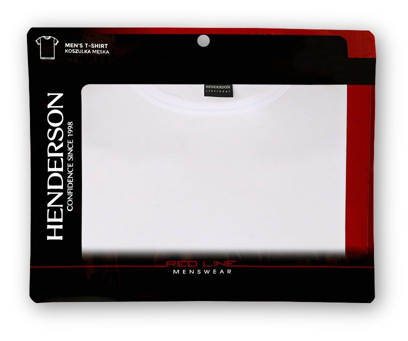 HENDERSON KOSZULKA męska RED LINE 18731 - r M Dekolt okrągły