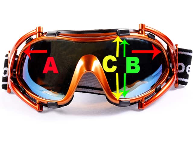 ODCHYLANE GOGLE NARCIARSKIE SNOWBOARD+ETUI - 04 Model 04