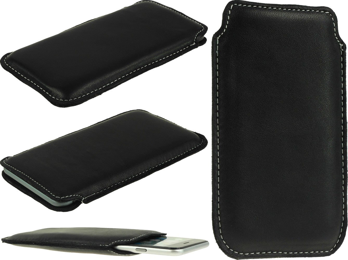 

Etui Skóra Jagnięca Blk Do Motorola Moto E6