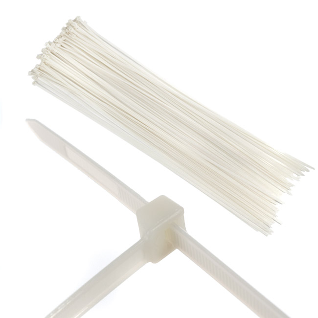 Opaski zaciskowe Standard 1020x9mm Biale Mark Other