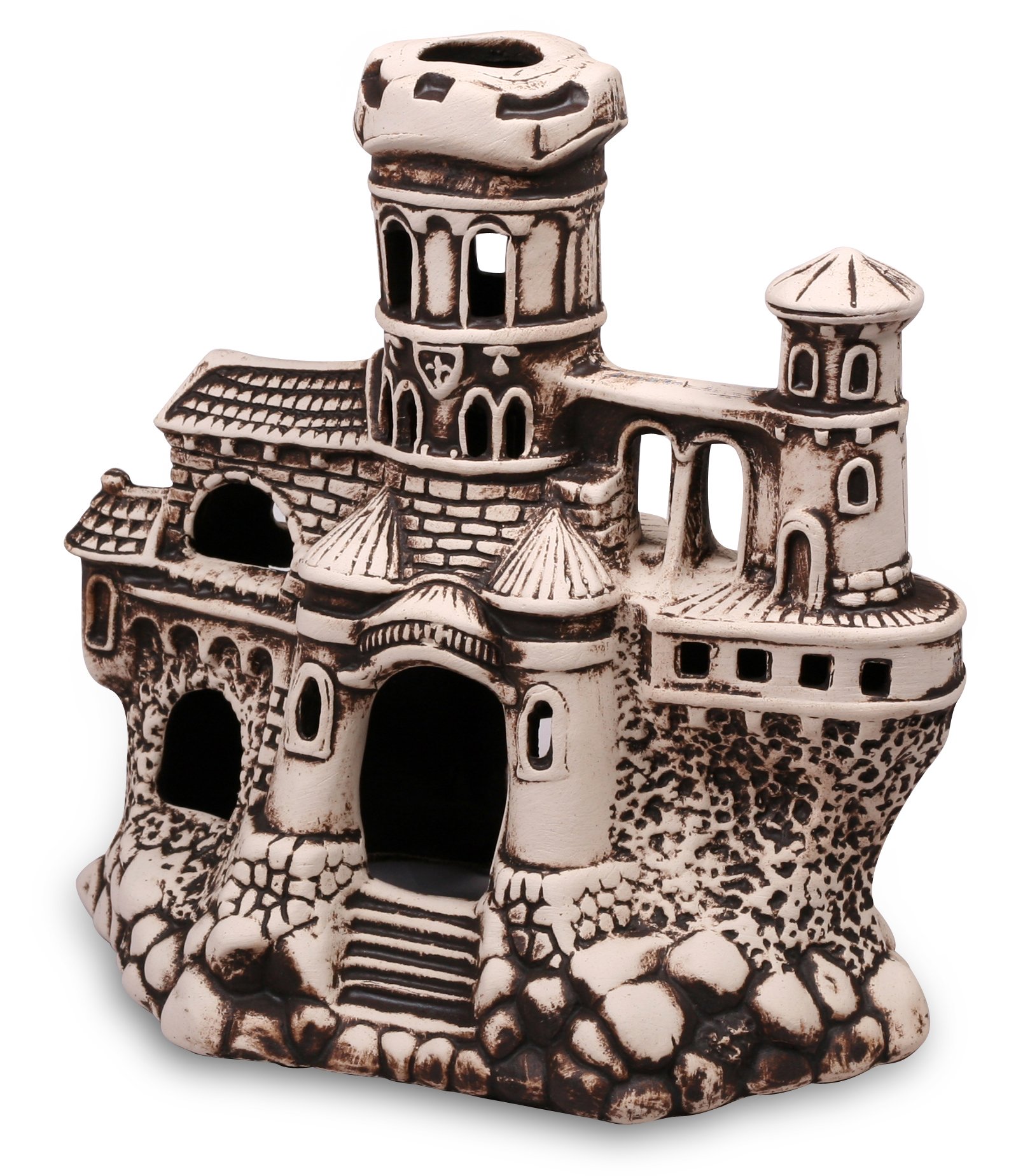 Keramická ozdoba do akvária Zámek 01