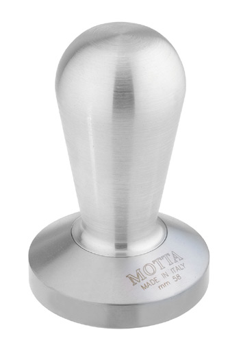 Levně Motta Tamper z ocel s hliníkovou rukojetí 58 mm, plochý