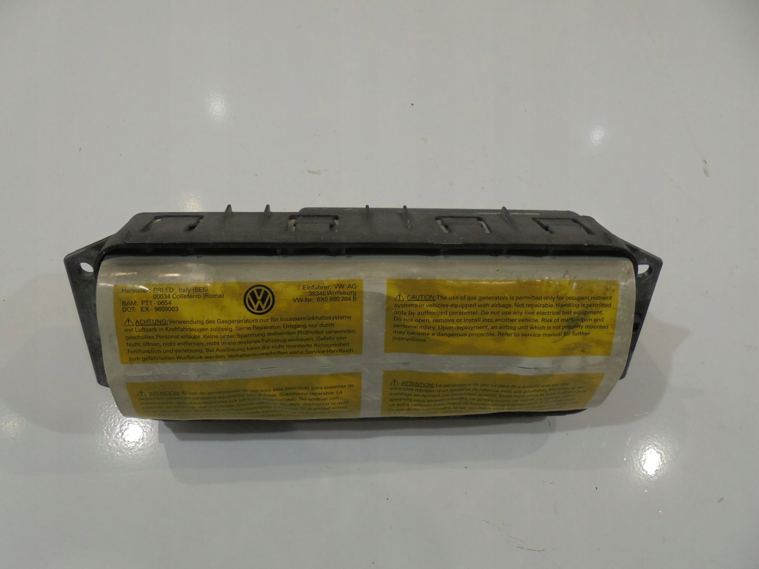 подушка безопасности пассажира vw LUPO