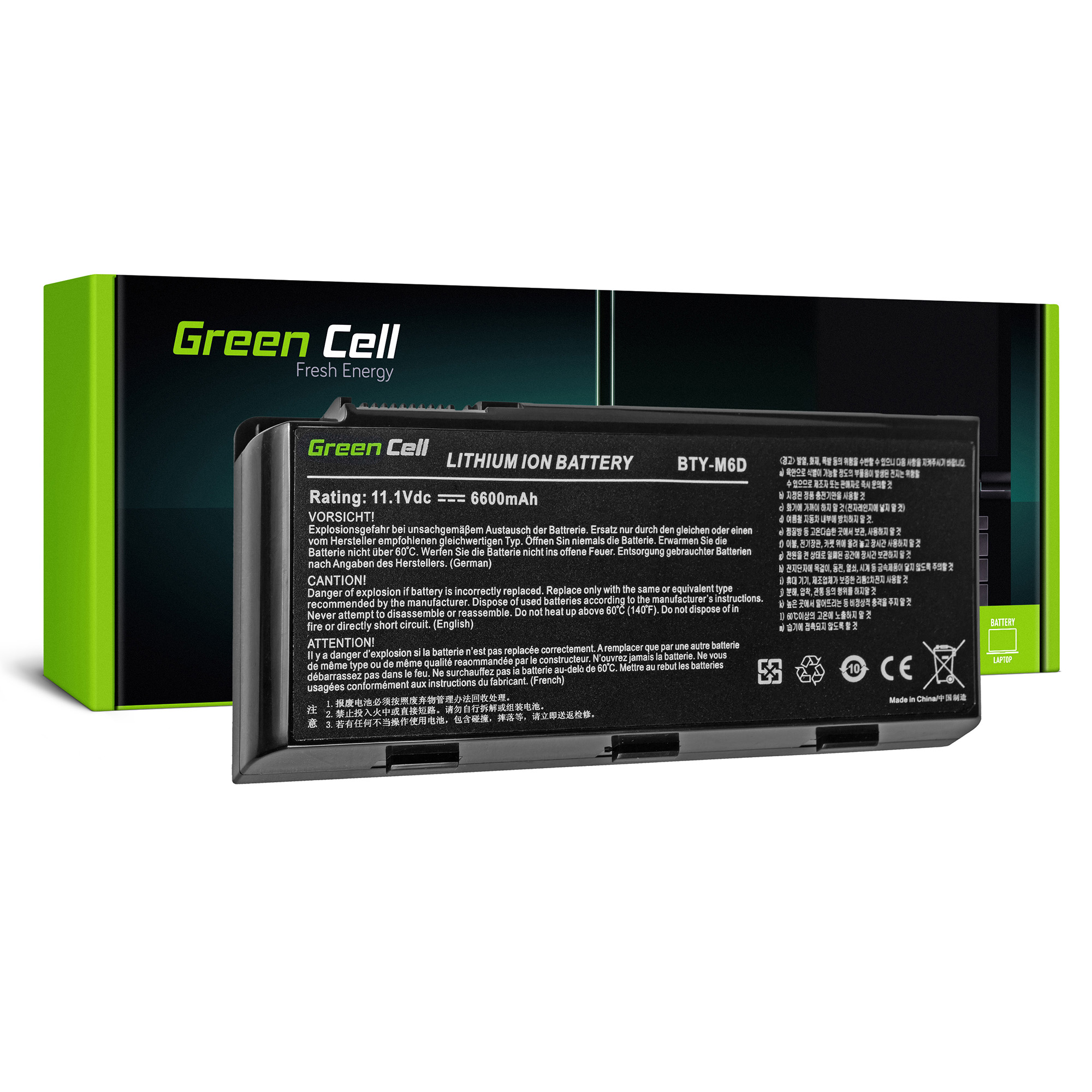 

Bateria BTY-M6D do Msi GT60 GT70 GT660 GT680 GT683