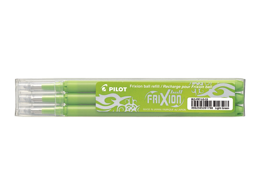 

Wkłady Pilot Frixion 3 szt 0,7 jasno zielone