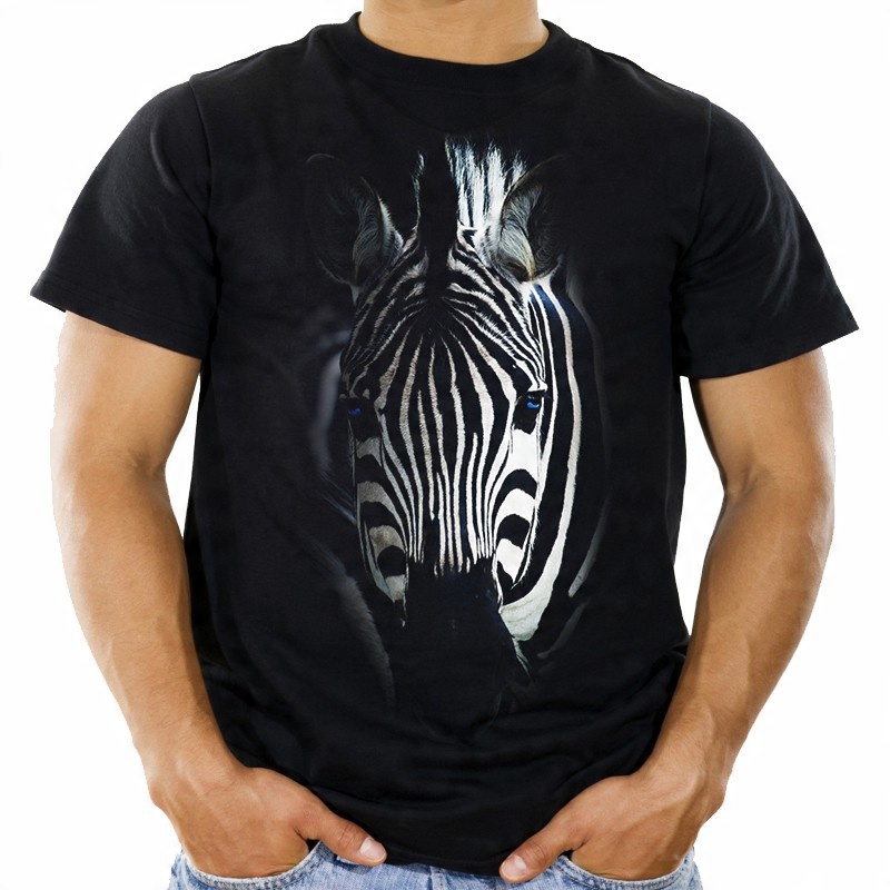 

Koszulka z zebrą w paski zebra na prezent Hq XXL