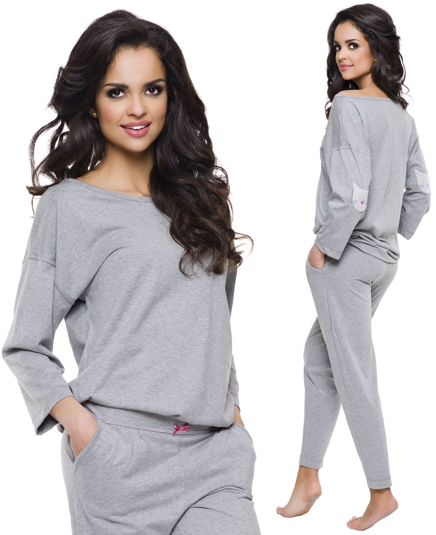 L&L piżama damska bawełna wielokolorowy