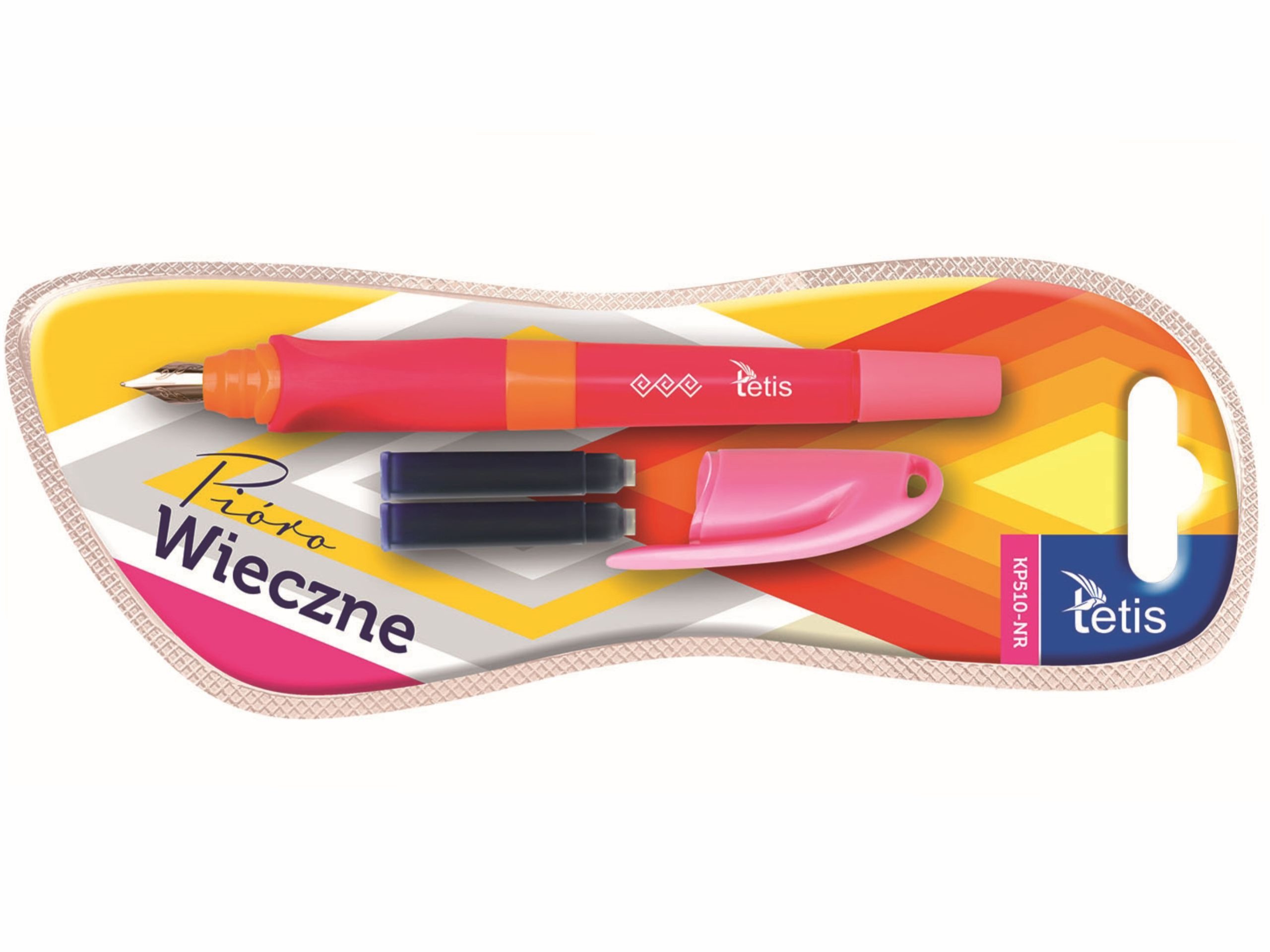 

Pióro wieczne dla dzieci Tetis KP510-NN różowe
