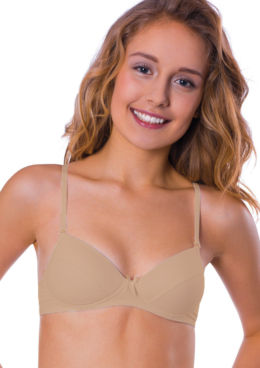 Ключевой бюстгальтер девушки мягкий основной материал хлопок