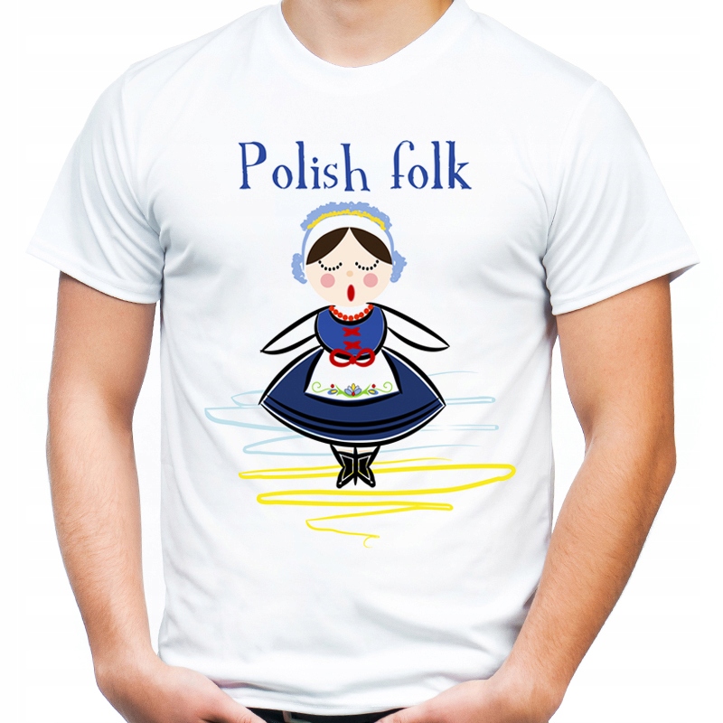 

Koszulka t-shirt polish folk folkowa z Polski XL