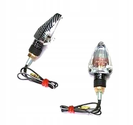 Kierunkowskazy Mini 2ks M8 Carbon Jasne Kloše