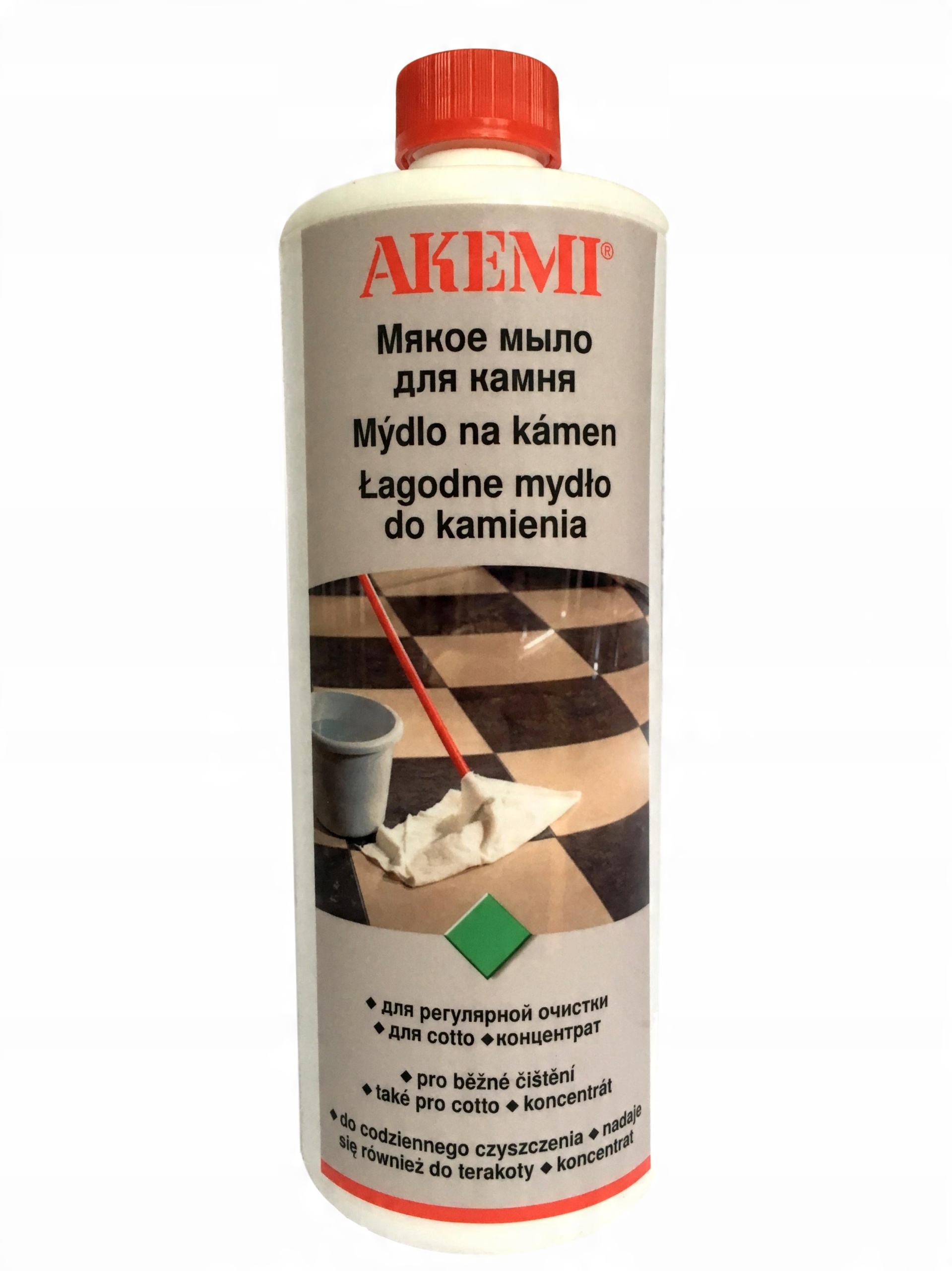 

Akemi Łagodne Mydło Do Czyszczenia Kamienia 1L