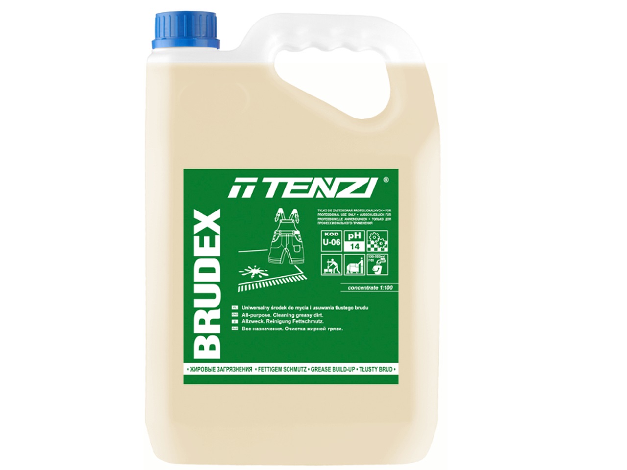 

Tenzi Brudex 5L Płyn Do Usuwania Tłustego Brudu