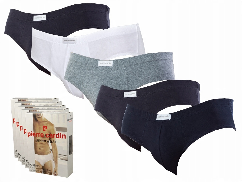 

Slipy Bawełniane Męskie Pierre Cardin 5-pak L