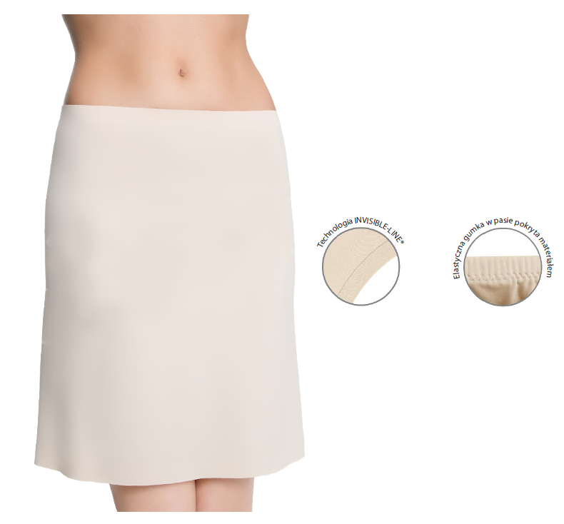 PÓŁHALKA * Julimex Lingerie SOFT & SMOOTH XXL Materiał dominujący poliamid