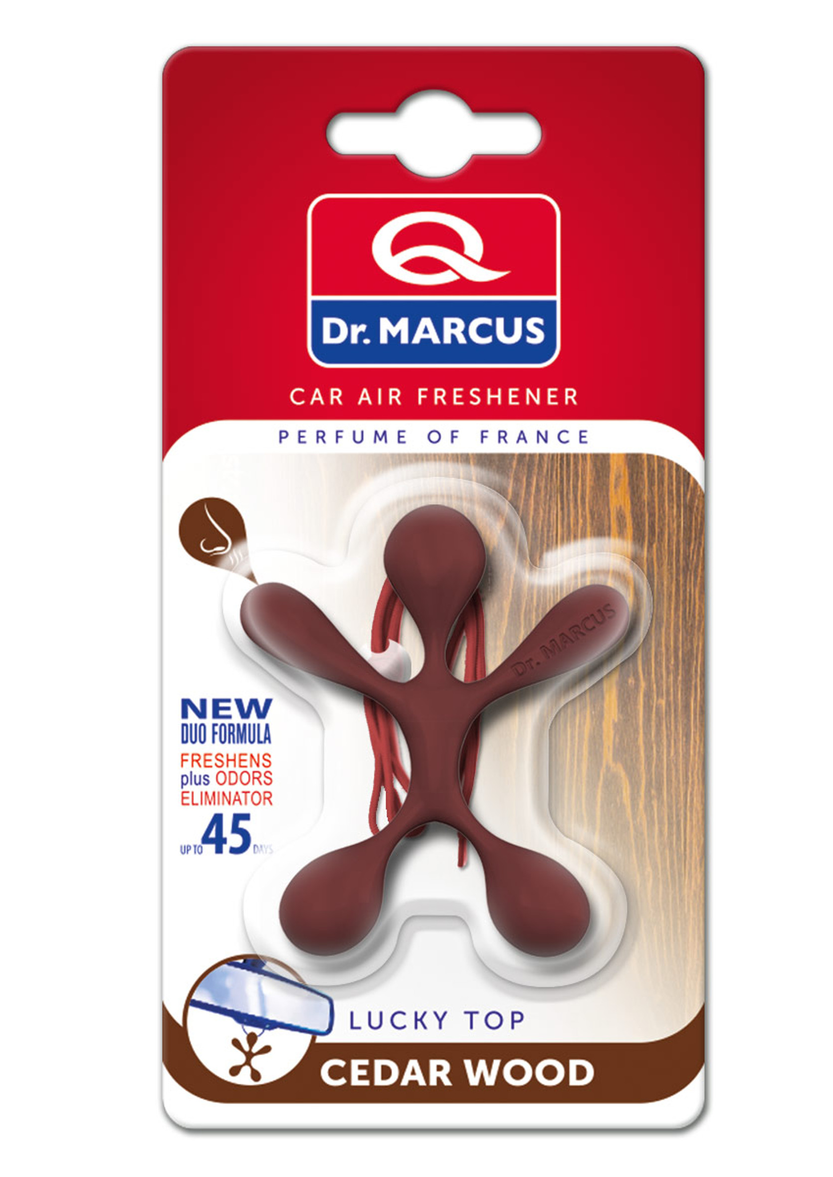 

Dr.marcus Zapach Do Auta Lucky Top Cedar WOOD45DNI