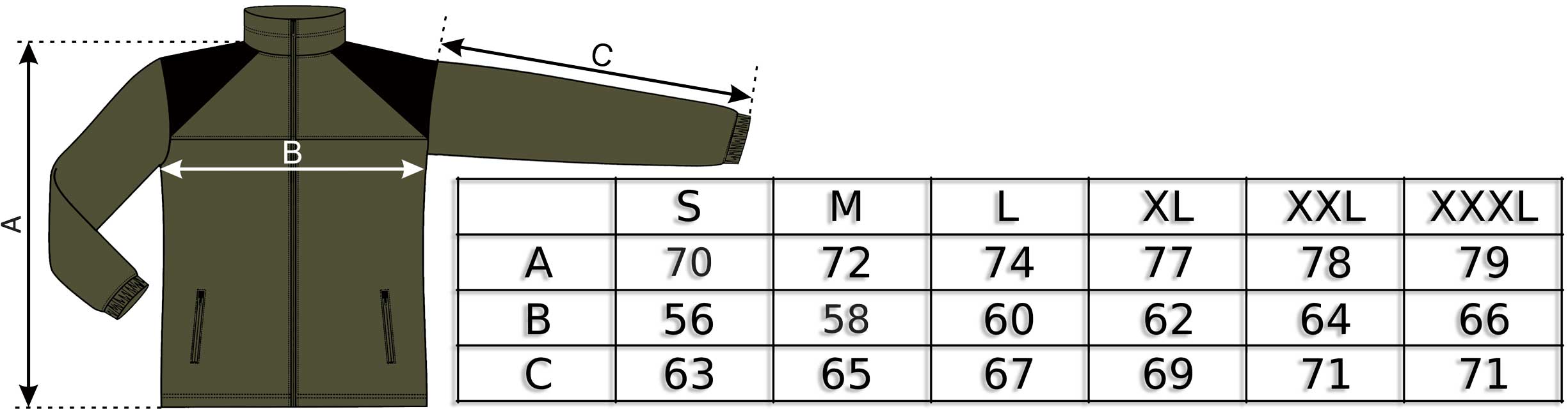 MYŚLIWSKI POLAR MORO KHAKI WODOODPORNE WSTAWKI - L Kolekcja Polar 2-kolory