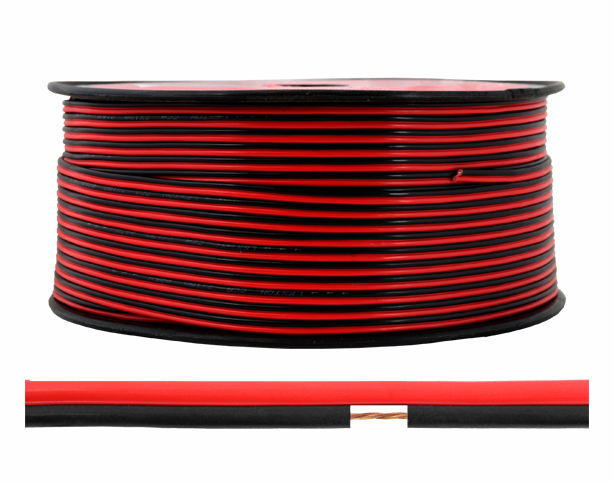 

Przewód kabel głośnikowy 1 metr 2x2,50mm 12V