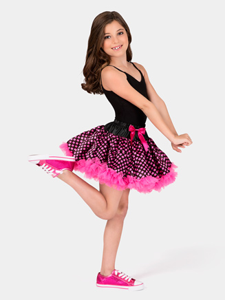 

spódniczka Tutu Tiul Polka Dot PC064 128-134cm