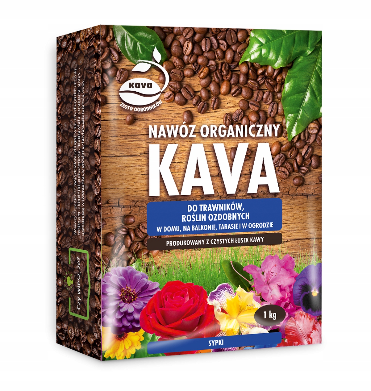 

Pylisty nawóz organiczny Kava Kawa (z kawy) 1 kg