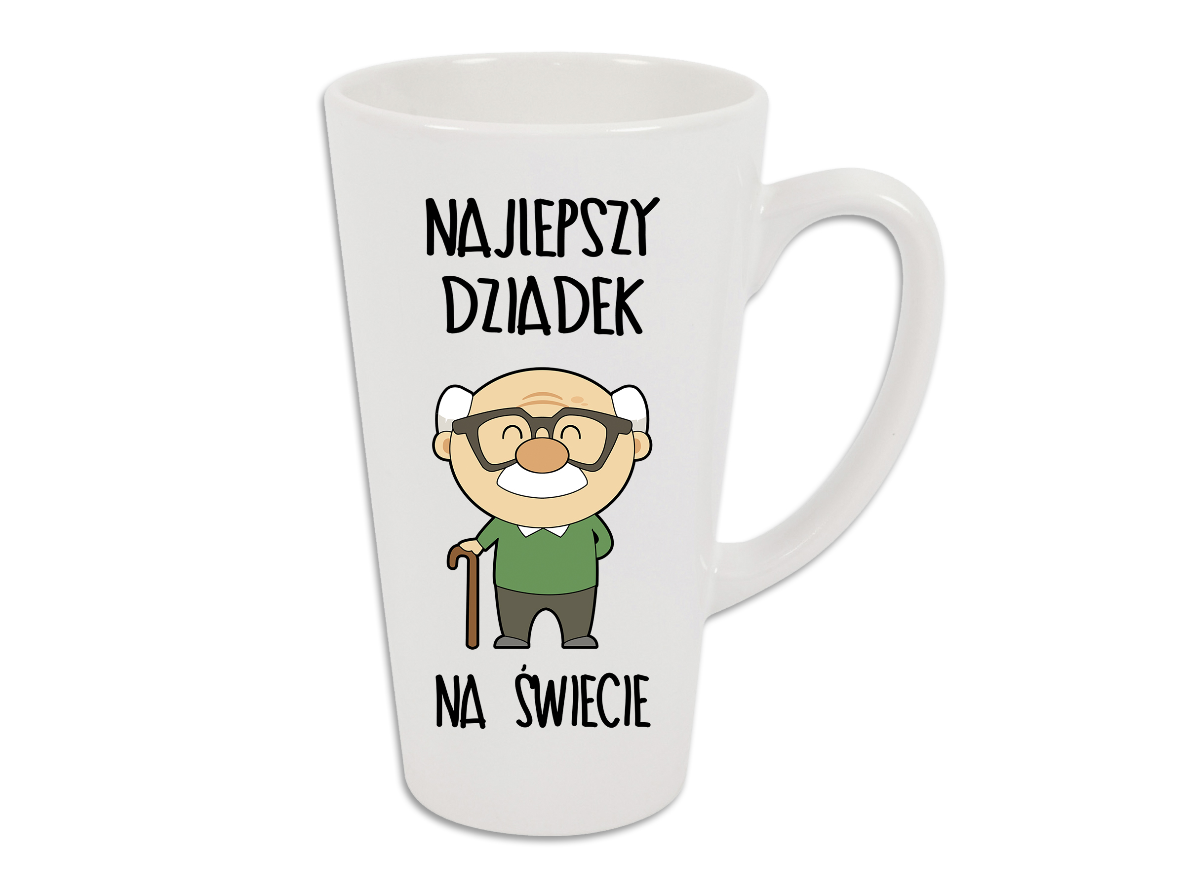 

Kubek Latte Na Dzień Dziadka Prezent Wzory 450ml