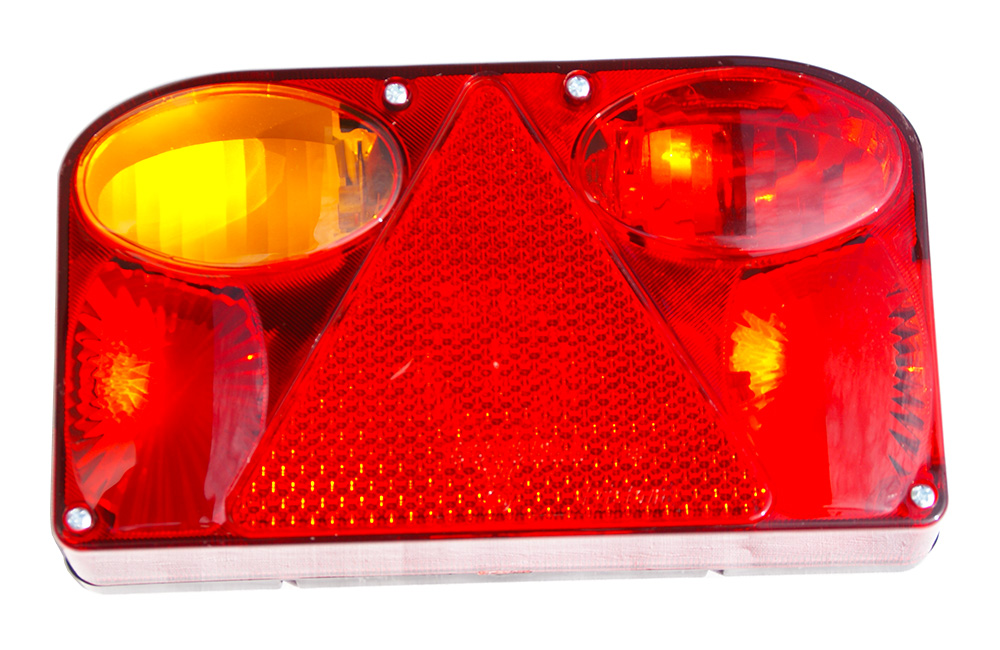 Ermax 098216351 098216351 фонарь задний. фонарь задний с треугольником прицеп. фонарь прицепа polo profi 350. плафон на прицеп. фонарь прицепа задний.