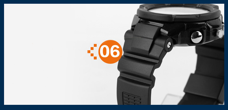 SKMEI SPORTOWY ZEGAREK S-SHOCK MĘSKI WODOODPORNY Wodoszczelność 50m = WR50