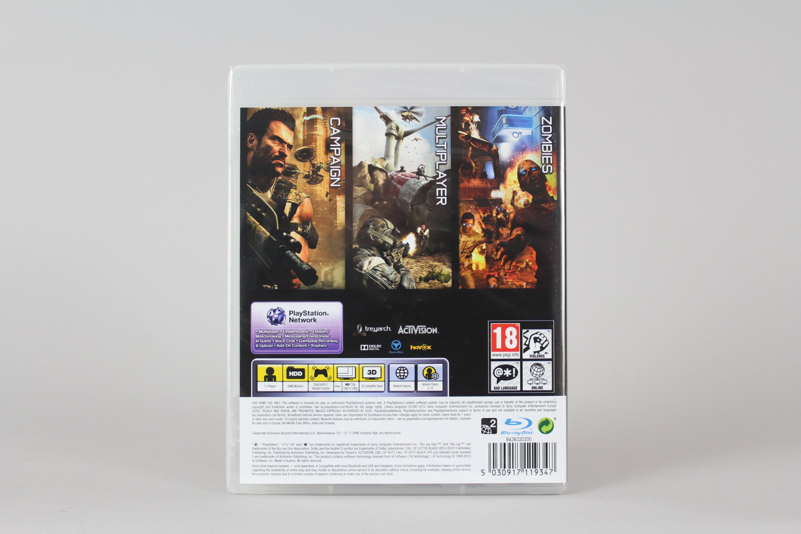 CALL OF DUTY BLACK OPS II PS3 Tytuł Call of Duty: Black Ops II