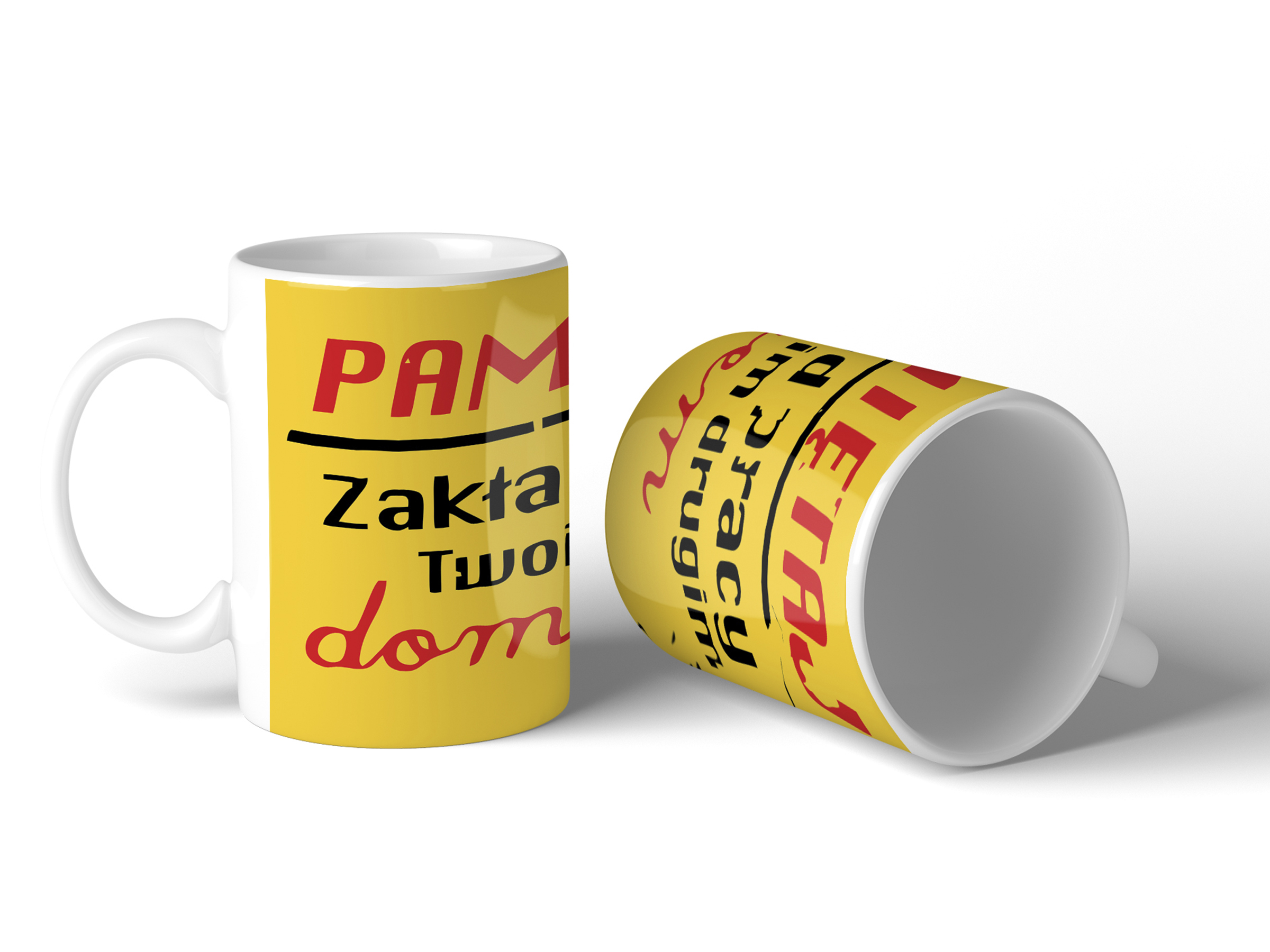 

Kubek Prl Zakład Pracy Twoim Drugim Domem 330ml