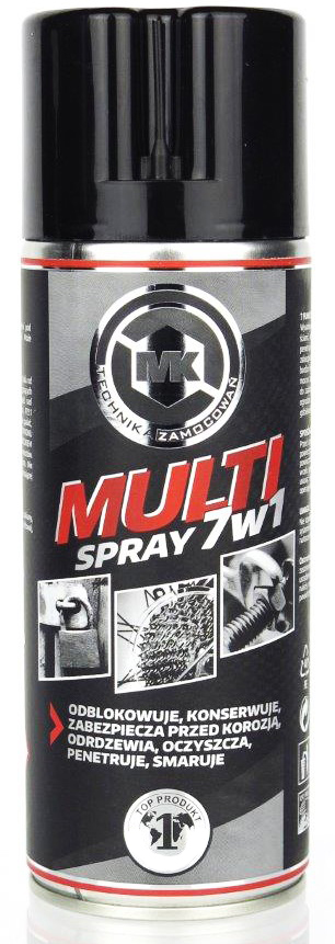 

Smar wielofunkcyjny odrdzewiacz multi spray 400ml