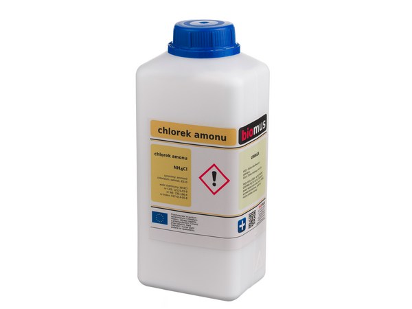 

Chlorek Amonu Salmiak czysty 500g Biomus