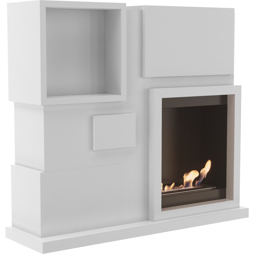 Biokominek bezdymny JULY wolnostojący + Kamyki