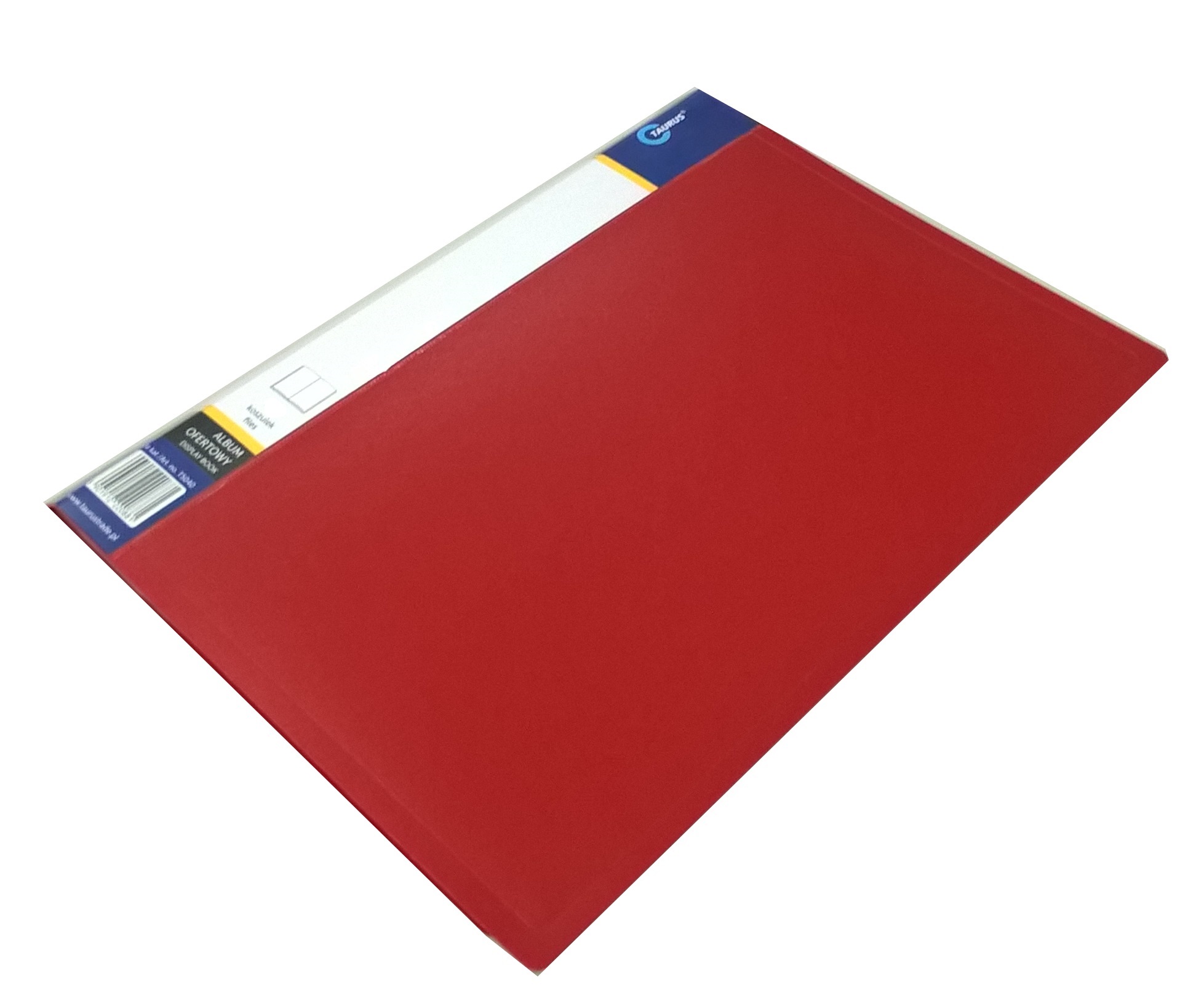 

Teczka Ofertowa A4 Album Z 10 koszulkami Czerwony