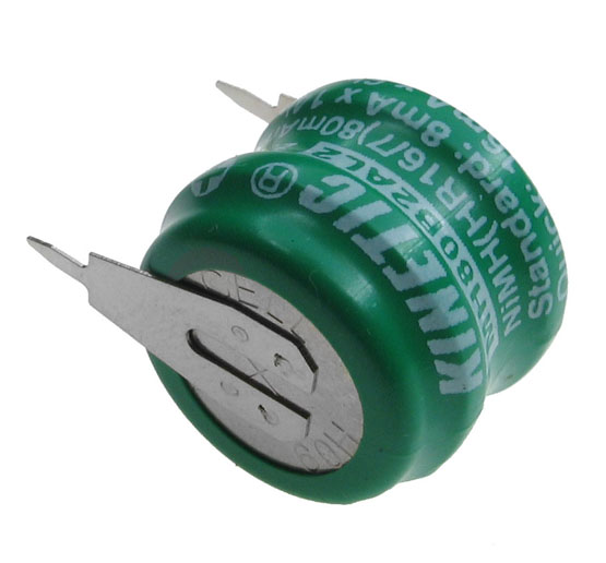 

Akumulator 2,4V 80mAh Ni-Mh do druku 2 piny MH80B2