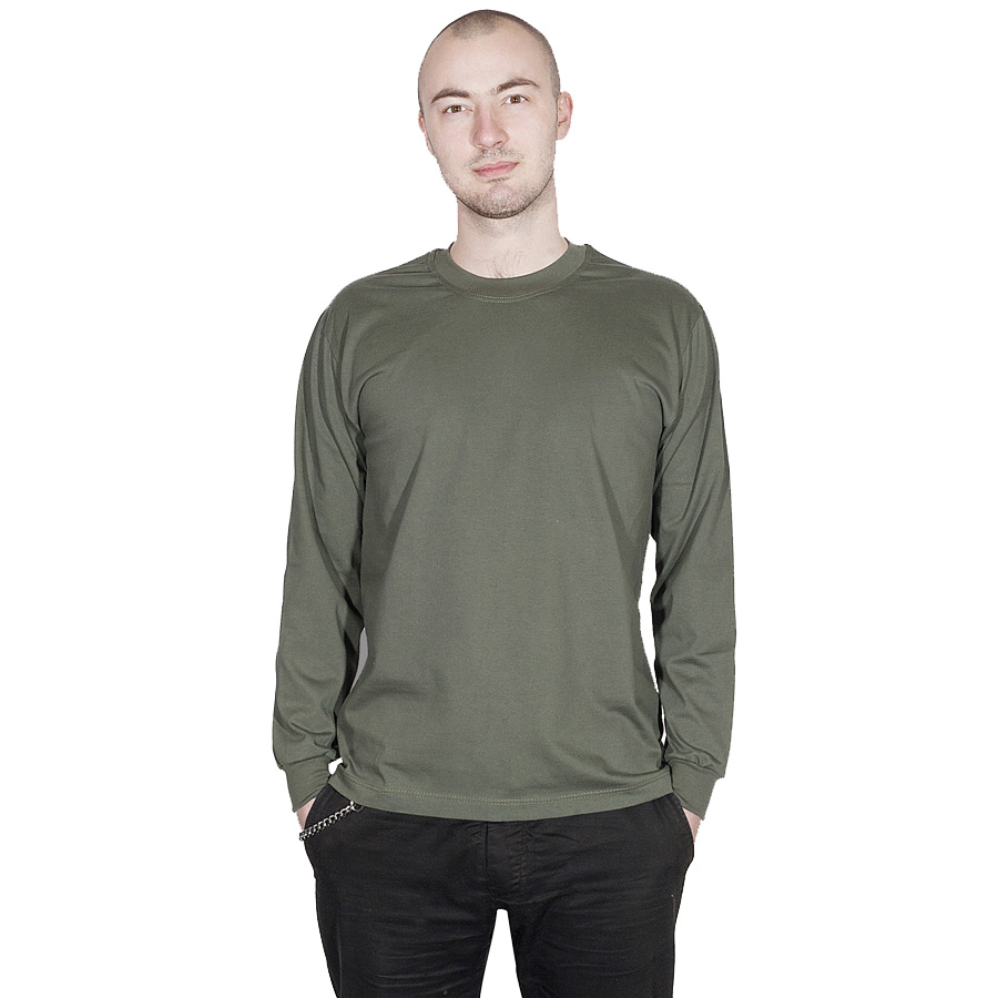 

TheCo Gładka koszulka long sleeve XXXL khaki