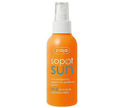 

Ziaja sopot sun olejek do opalania w sprayu Spf 6