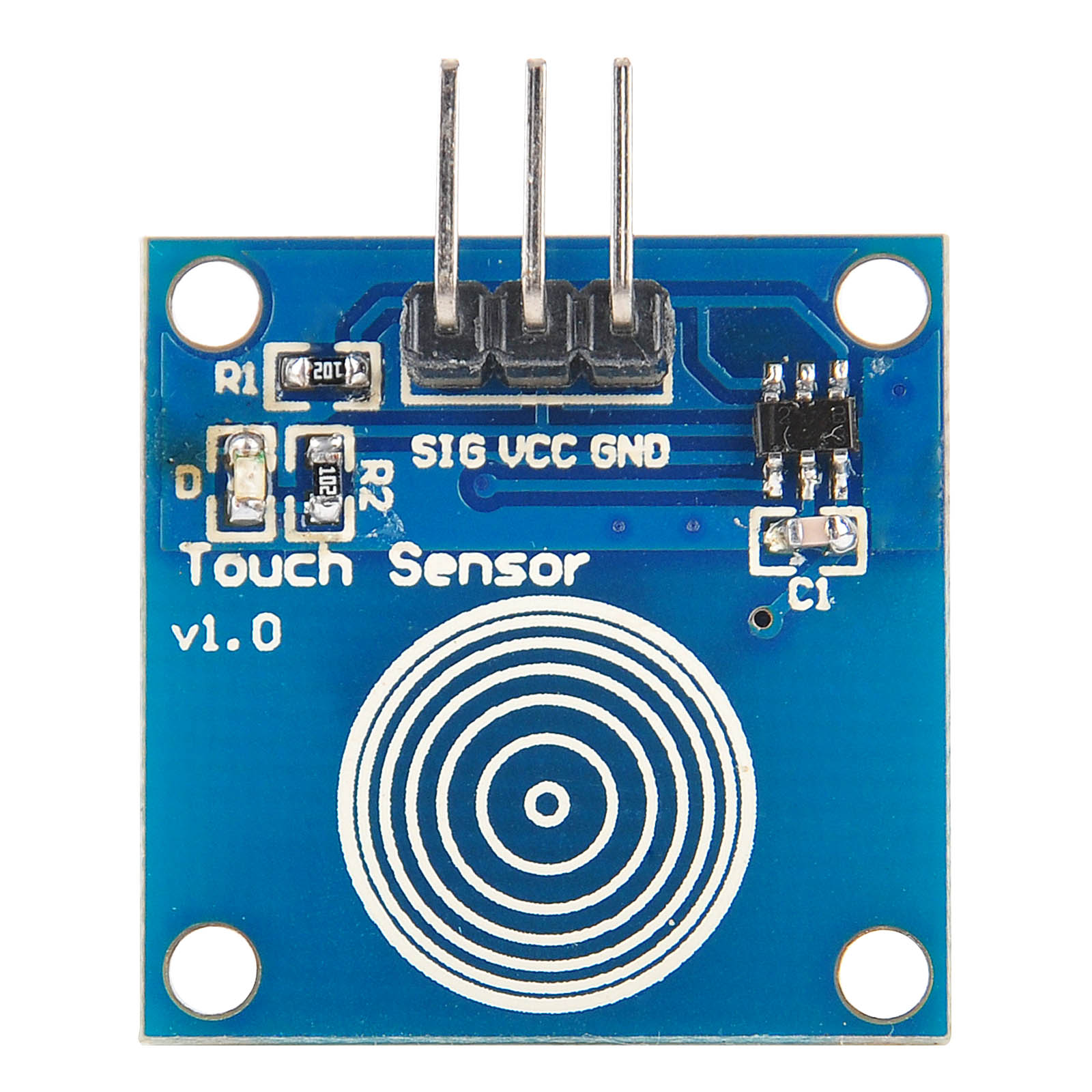 

Czujnik dotykowy pojemnościowy TTP223B Arduino