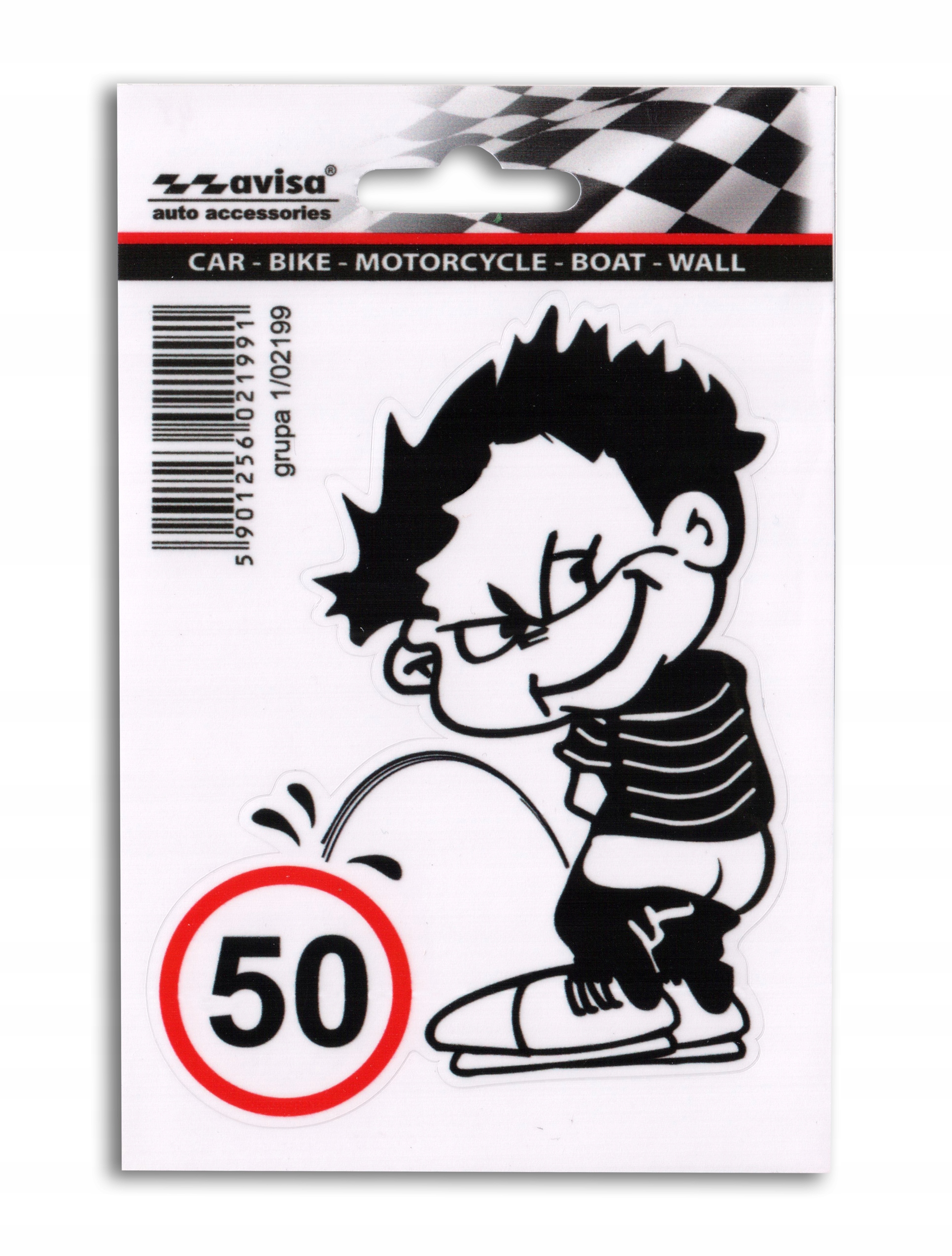 

Naklejka Na Samochód Olewam Ograniczenie 50 km/h