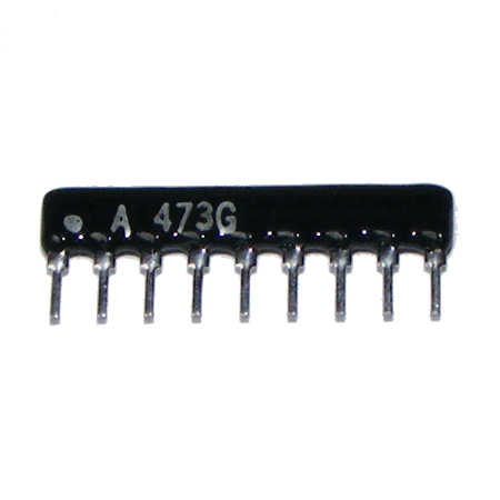 

Drabinka rezystorowa 8x47K 1/8W 2% 9pin x10