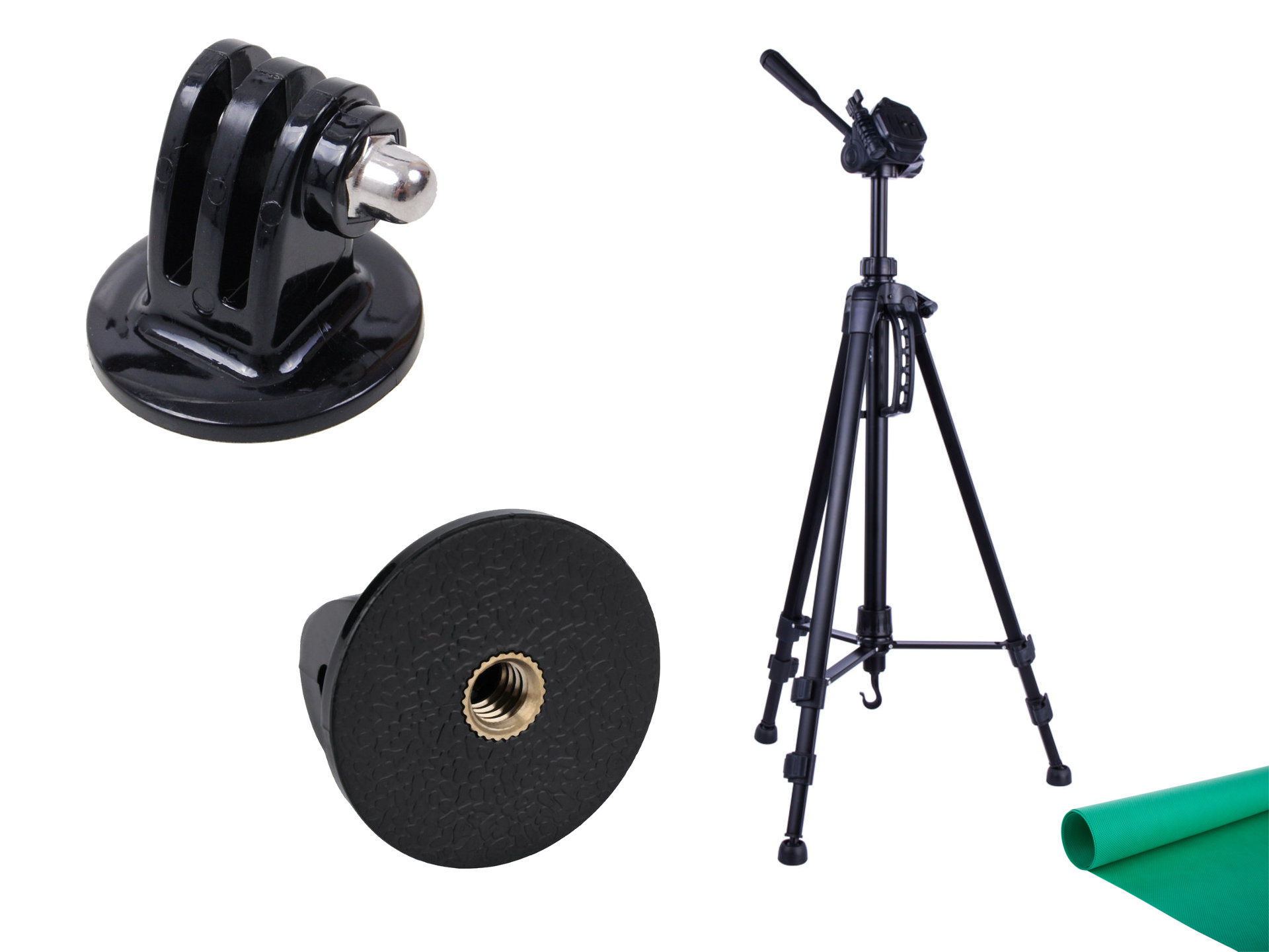 

Statyw wysoki 172 cm hak uchwyt GoPro adapter foto