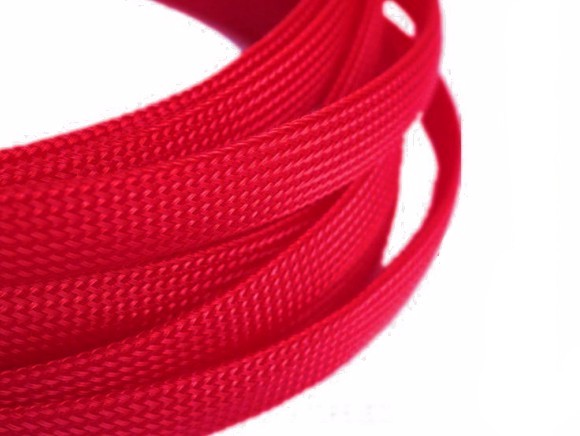 Oplot poliestrowy czerwony 10mm