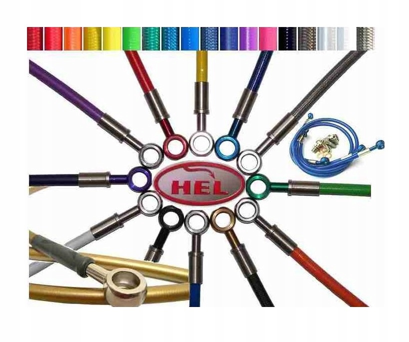 PRZEWODY W STALOWYM OPLOCIE HEL KAWASAKI Z 750 P T Part number HEL