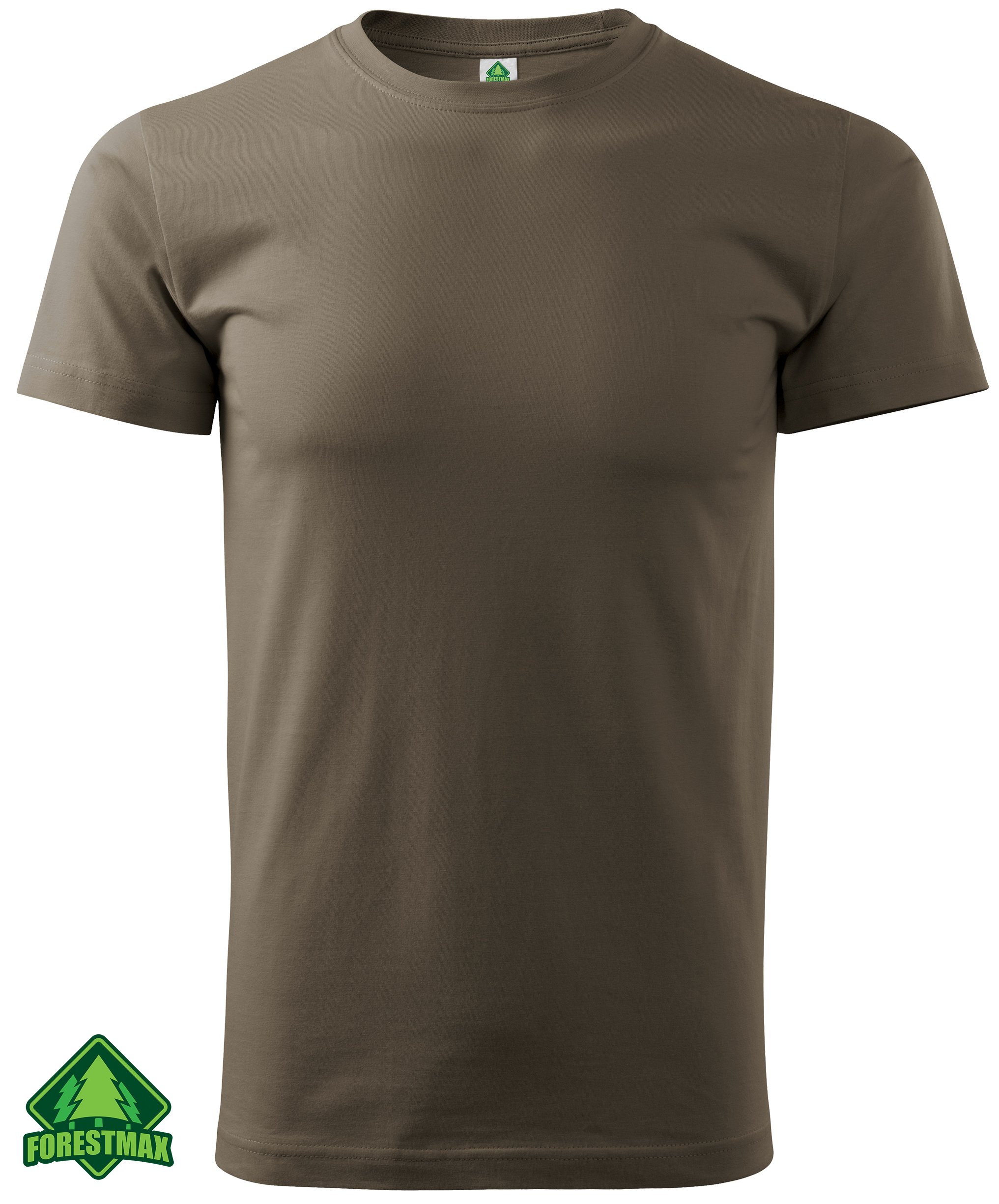 PRZEWIEWNA KOSZULKA DO LASU FORESTMAX T-SHIRT BRĄZ Rozmiar M