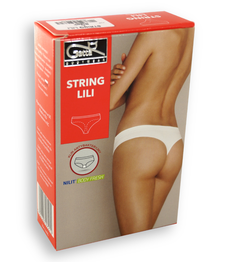 GATTA stringi damskie LILI - 3 szt - r XL Rozmiar XL