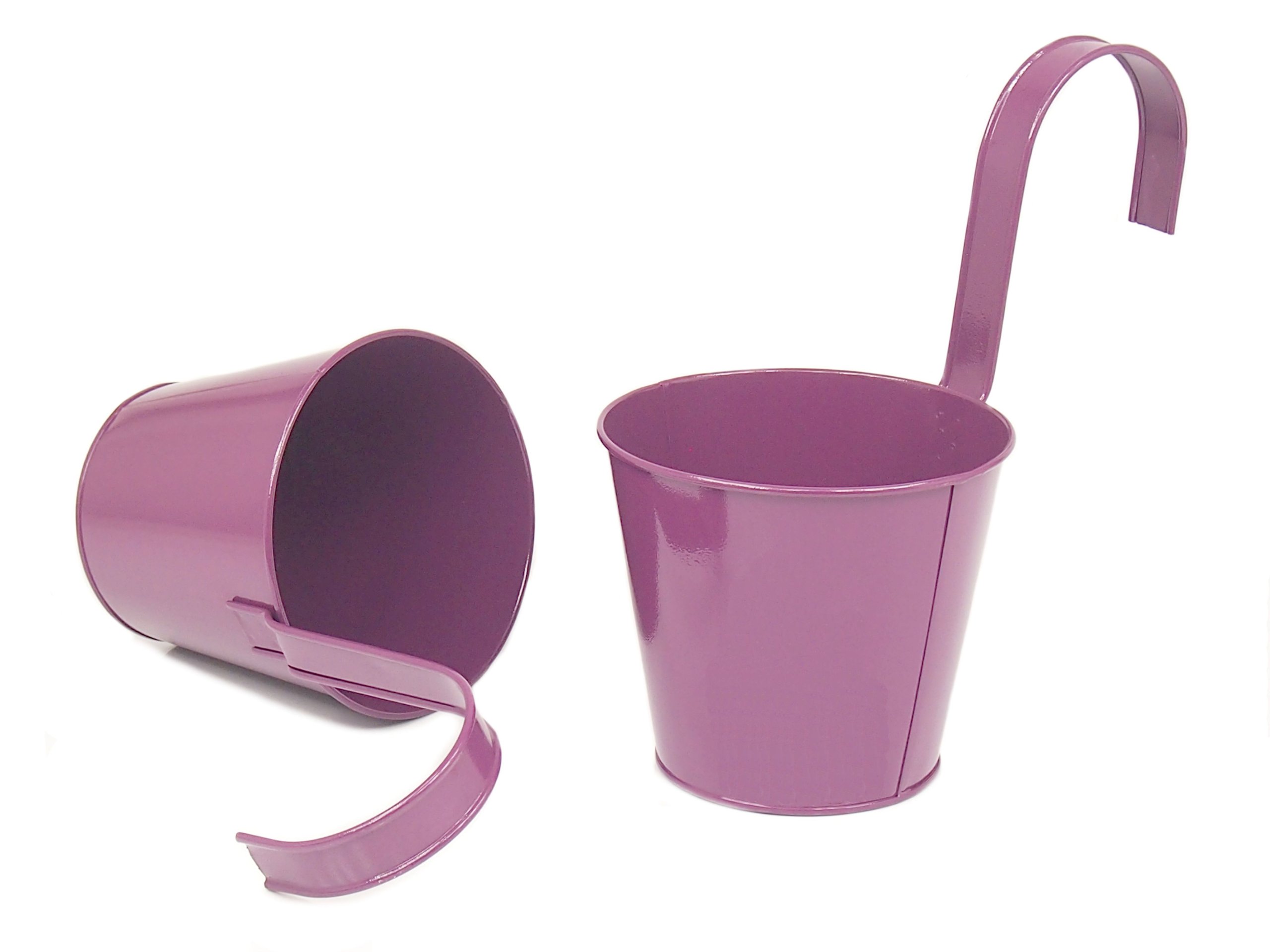 

duża Doniczka Balkonowa wisząca jagodowa 16 cm