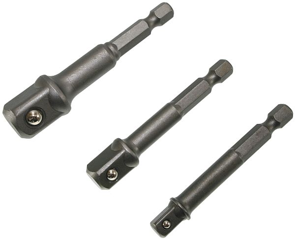

Hikoki zestaw adapterów Hex 1/4 na kw.1/4 3/8 1/2