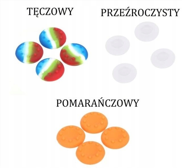 NAKŁADKA GUMKA GRIP na PADA PLAYSTATION 4 PS4 Marka inna