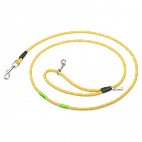 

Smycz Idealeash Basic Lite żółta 195 cm